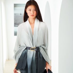 Grey Horizon Ombré Wrap